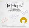 To Hope! A Celebration by Dave Brubeck. - LP 